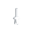 Unex - Rivets plastique naturel Ø6 x 21 U60X