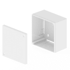 Unex - Boîte de connexion et dérivation blanc RAL9010 85x85 U24X