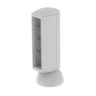 Unex - Colonnette 4 appareillages gris RAL7035 65 U24X