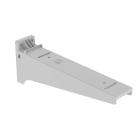 Unex - Support horizontal isolant gris RAL7035 L400 U23X