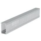 Unex - Goulotte de câblage gris RAL7035 80x43 U43X sans halogènes