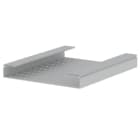 Unex - Chemin de câbles fond perforé gris RAL7035 60x400 U23X