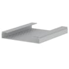 Unex - Chemin de câbles fond perforé gris RAL7035 60x400 U23X