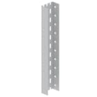Unex - Profil U prépercé gris RAL7035 3 m Acier Epoxy