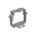 Unex - Agrafe gris RAL7030 100x40 U24X