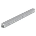 Unex - Goulotte de câblage gris RAL7035 30x30 U43X sans halogènes