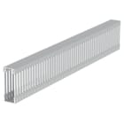 Unex - Goulotte de câblage gris RAL7035 80x30 U43X sans halogènes