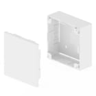 Unex - Boîte connexion et dérivation blanc RAL9010 110x110 U24X