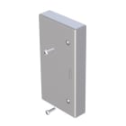Unex - Embout de fermeture couleur alu 50x80 U24X