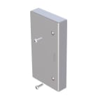 Unex - Embout de fermeture couleur alu 50x150 U24X