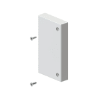 Unex - Embout de fermeture gris RAL7035 60x110 U24X