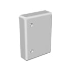 Unex - Embout de fermeture gris RAL7035 20x30 U24X