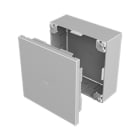 Unex - Boîte de connexion et dérivation gris RAL7035 110x110 U24X