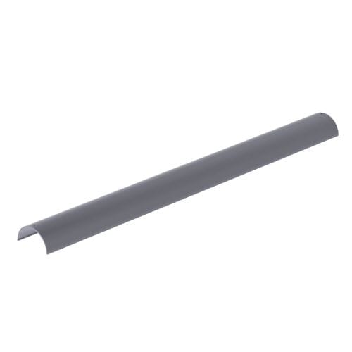 Unex - Couvercle colonne Ø50 anodisé gris 3 m Aluminium