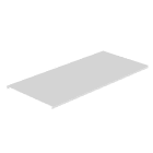 Unex - Couvercle (3m) blanc RAL9010 L230 U23X
