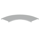 Unex - Couvercle coude plat 90° gris RAL7035 L150 U23X