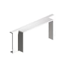 Unex - Dérivation T blanc RAL9010 60x150 U42X sans halogènes