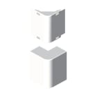 Unex - Angle extérieur blanc RAL9010 10x22 U42X sans halogènes