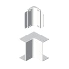 Unex - Angle intérieur blanc RAL9010 10x22 U42X sans halogènes