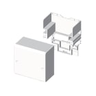 Unex - Boîte de connexion et dérivation blanc RAL9010 85x83 U42X sans halogènes