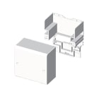 Unex - Boîte de connexion et dérivation blanc RAL9010 95x130 U42X sans halogènes