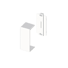 Unex - Joint de couvercle blanc RAL9010 16x30 U42X sans halogènes