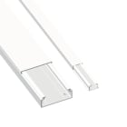 Unex - Moulure sans cloison blanc RAL9010 10x22 U43X sans halogènes