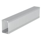 Unex - Goulotte de câblage gris RAL7035 100x60 U43X sans halogènes