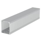 Unex - Goulotte de câblage gris RAL7035 100x80 U43X sans halogènes