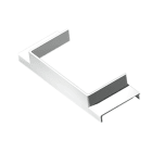 Unex - Dérivation T blanc RAL9010 50x100 U42X sans halogènes