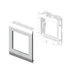Unex - Adaptateur 1 appareillage Niessen Zenit blanc RAL9010 80 U24X