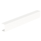 Unex - Couvercle de goulotte de climatisation blanc RAL9010 2m 45x75 U23X