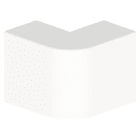 Unex - Angle extérieur de goulotte de climatisation blanc RAL9010 45x75 U24X