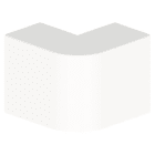 Unex - Angle extérieur de goulotte de climatisation blanc RAL9010 45x75 U24X