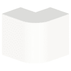 Unex - Angle extérieur de goulotte de climatisation blanc RAL9010 60x100 U24X