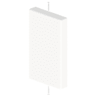 Unex - Embout de fermeture de goulotte de climatisation blanc RAL9010 60x100 U24X