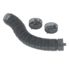 Unex - Guide articulé fermé graphite transparent 1 m PC
