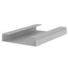 Unex - Chemin de câbles fond plein gris RAL7038 60x300 U48X sans halogènes