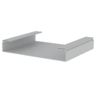 Unex - Chemin de câbles fond perforé gris RAL7038 100x600 U48X sans halogènes