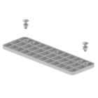 Unex - Renfort de jonction gris RAL7038 L300-400 U48X sans halogènes