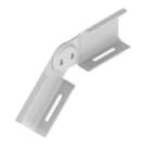 Unex - Charnière verticale gris RAL7038 H100 U48X sans halogènes