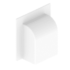 Unex - Passage de mur 90° blanc RAL9010 45x75 U24X