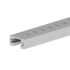 Unex - Rail isolant gris RAL7038 25x50x2000 U48X sans halogènes