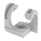 Unex - Fixation pour tuyau de condensat ou d'eau sanitaire Ø16-20mm RAL 7035 U23X