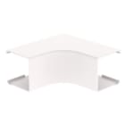 Unex - Angle intérieur de goulotte pour tuyau blanc RAL9010 35X35 U24X