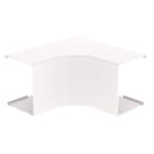Unex - Angle intérieur de goulotte de climatisation blanc RAL9010 60X75 U24X