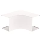 Unex - Angle intérieur de goulotte de climatisation blanc RAL9010 60X75 U24X