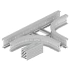 Unex - Dérivation T 135x200 R300 gris RAL7035 U23X - Livrée avec 6 pièces de jonction