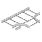 Unex - Dérivation T 85x600 R300 gris RAL7035 U23X - Livrée avec 6 pièces de jonction