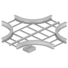 Unex - Croix 135x600 R600 gris RAL7035 U23X - Livrée avec 8 pièces de jonction